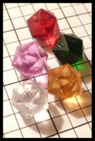 Dice : Dice - DM Collection - Mini 20Ds Percision Translucent - Ebay Sept 2011